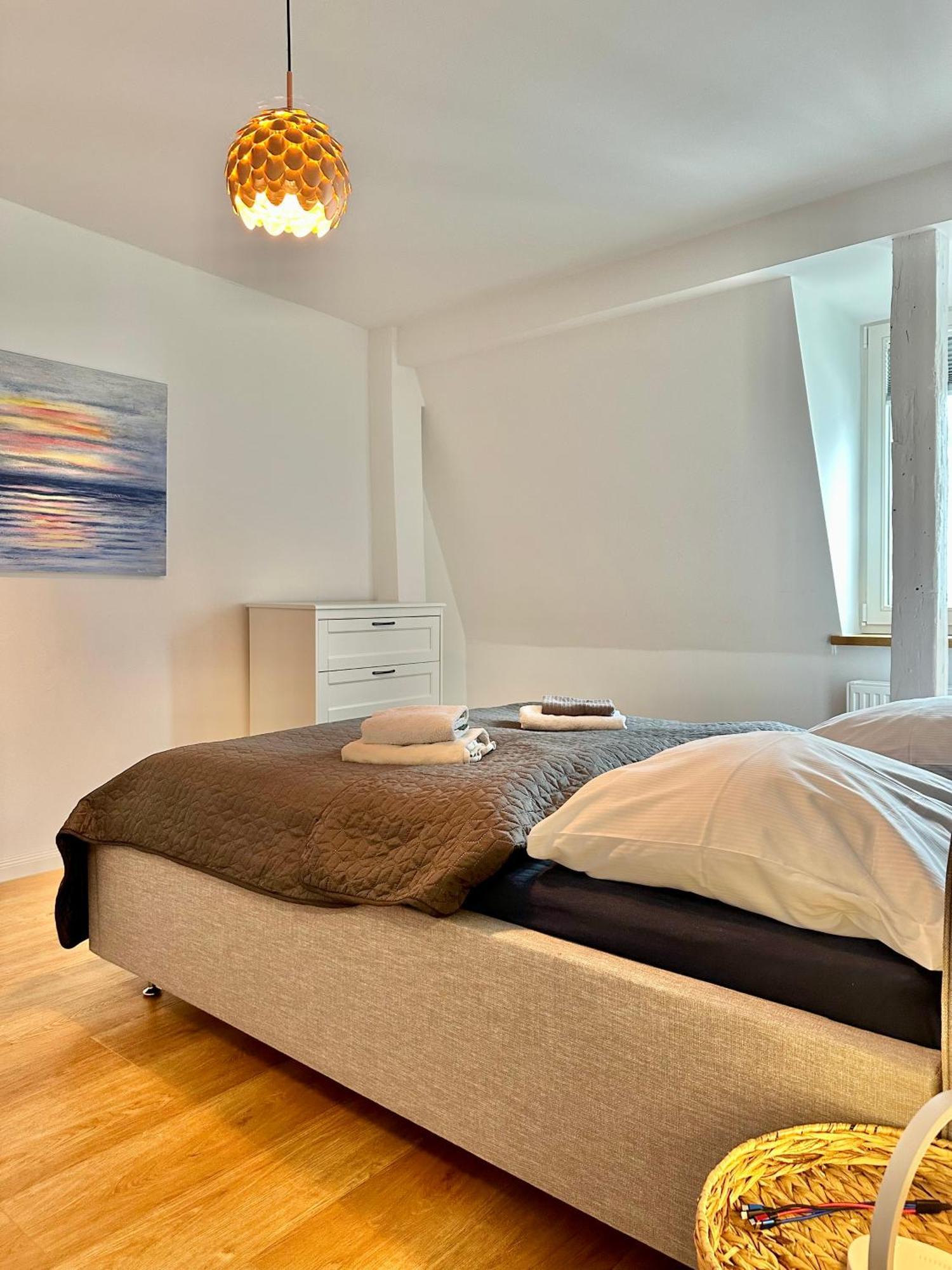 Modernes City-Apartment Mit Blick In Den Park Und 2 Baeder H9 올덴부르크 외부 사진